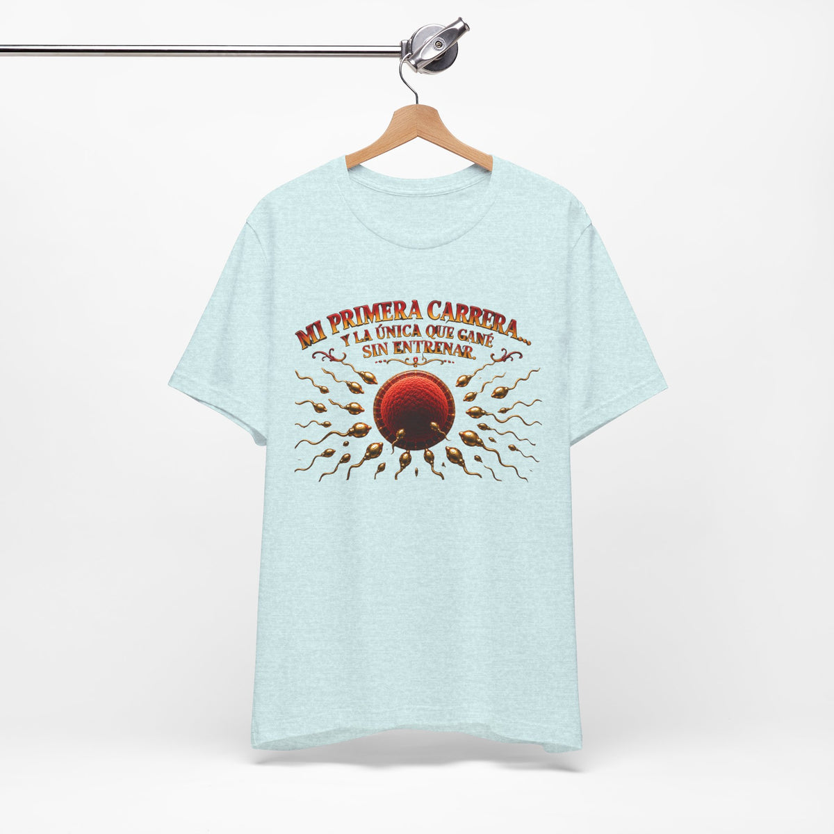 T-Shirt — "Mi Primera Carrera: La Única Que Came Sin Entrenar" Retro Running Graphic Tee