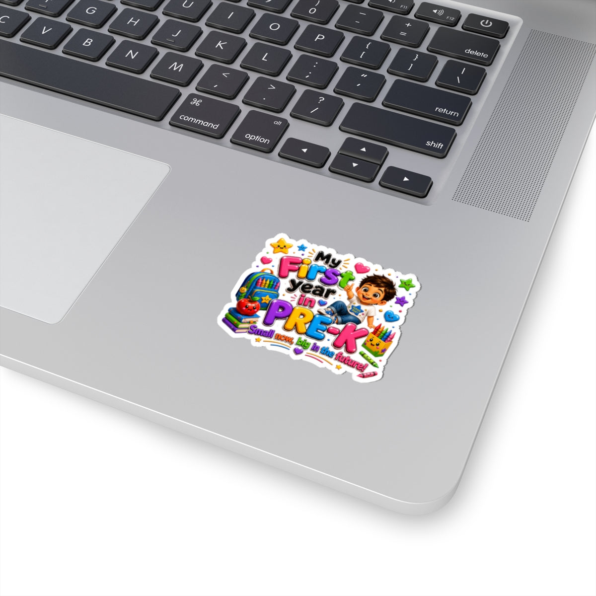 My First Year in Pre-K Sticker — Cute Back-to-School Keepsake