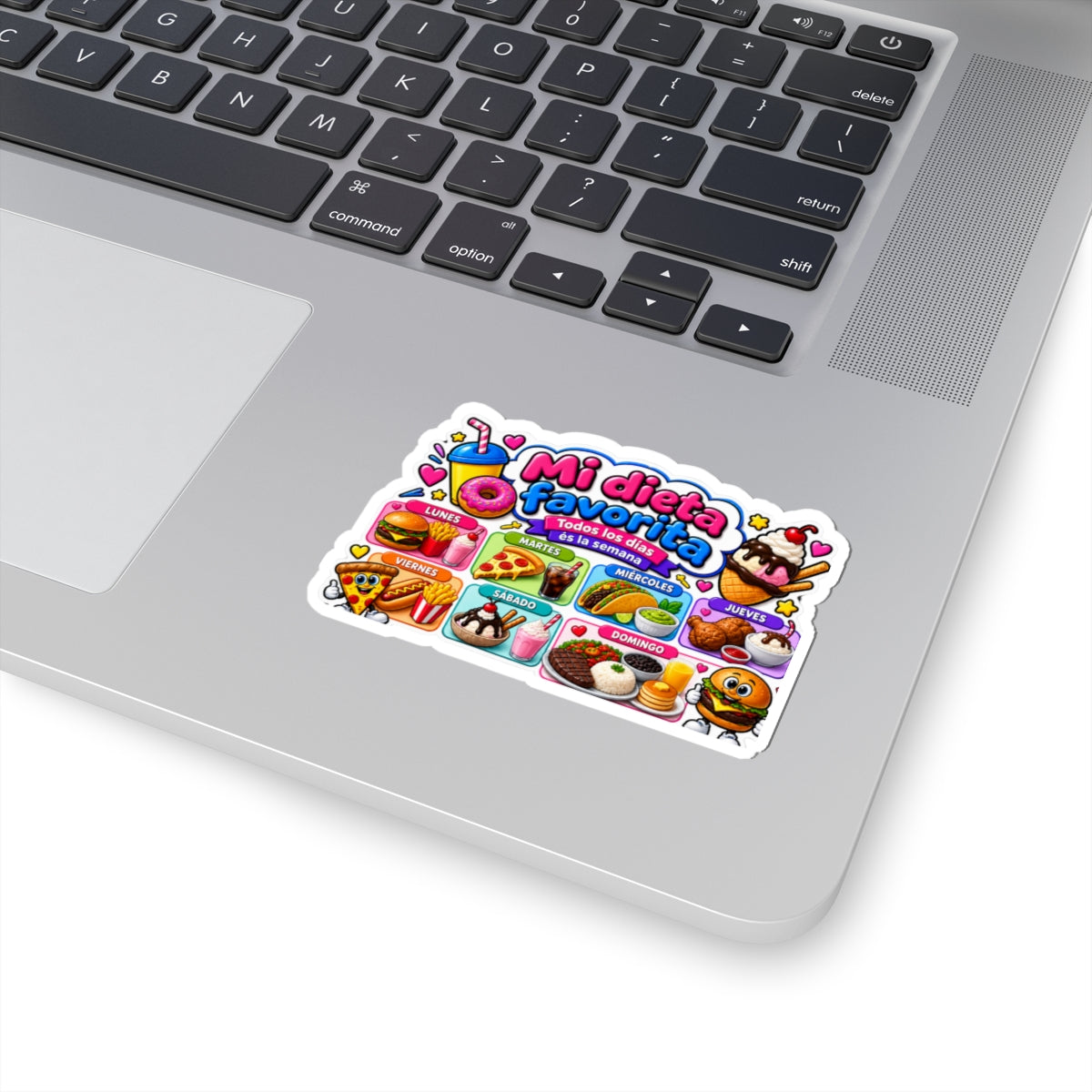 Mi Dieta Favorita Sticker — Spanish Food Days Kiss-Cut Sticker Sheet