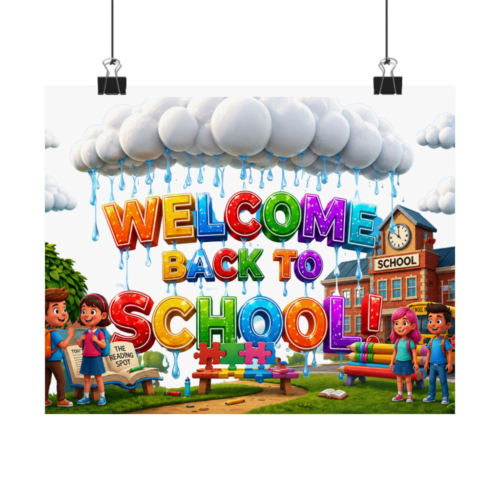 Welcome Back to School Poster