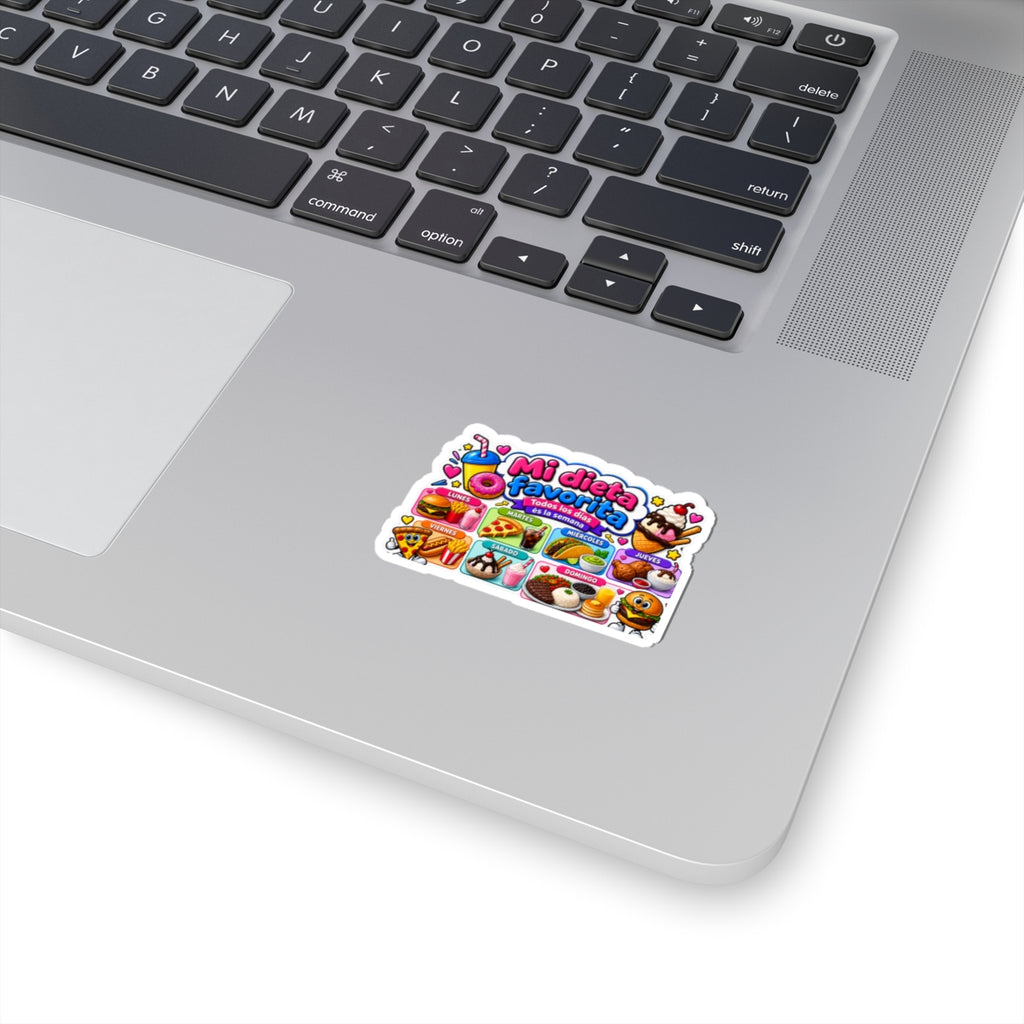 Mi Dieta Favorita Sticker — Spanish Food Days Kiss-Cut Sticker Sheet