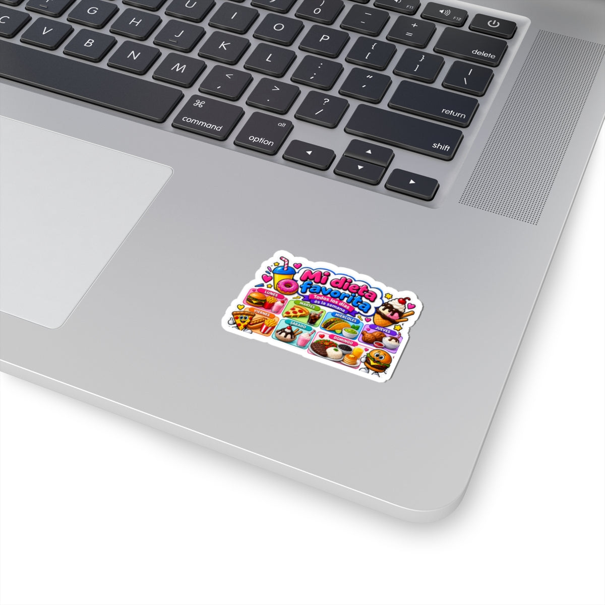 Mi Dieta Favorita Sticker — Spanish Food Days Kiss-Cut Sticker Sheet