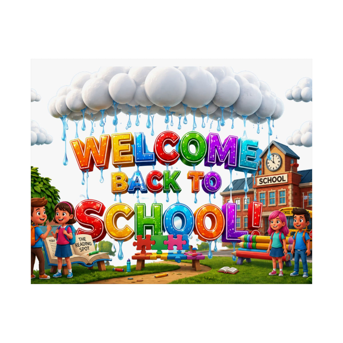 Welcome Back to School Poster
