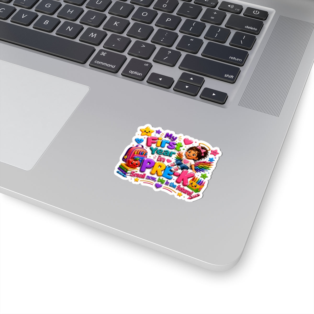 My First Year in Pre-K Kiss-Cut Sticker — Cute Back-to-School Kids Reward
