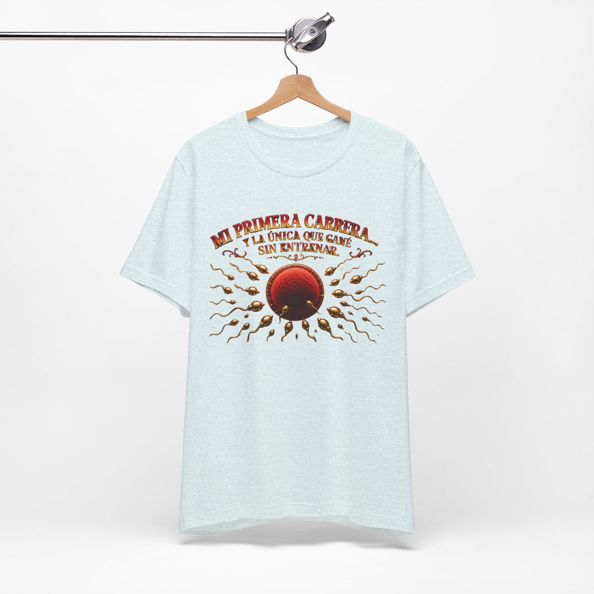 T-Shirt — "Mi Primera Carrera: La Única Que Came Sin Entrenar" Retro Running Graphic Tee
